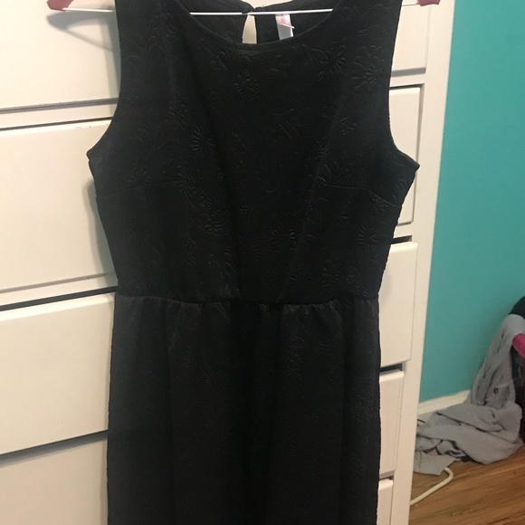 Black floral print dress - Picture 1 of 1